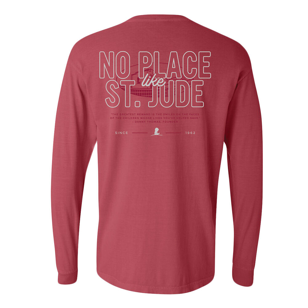No Place Like St. Jude T‑Shirt - Crimson