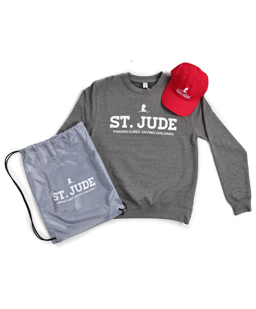 St. Jude Sweatshirt and Cap Combo