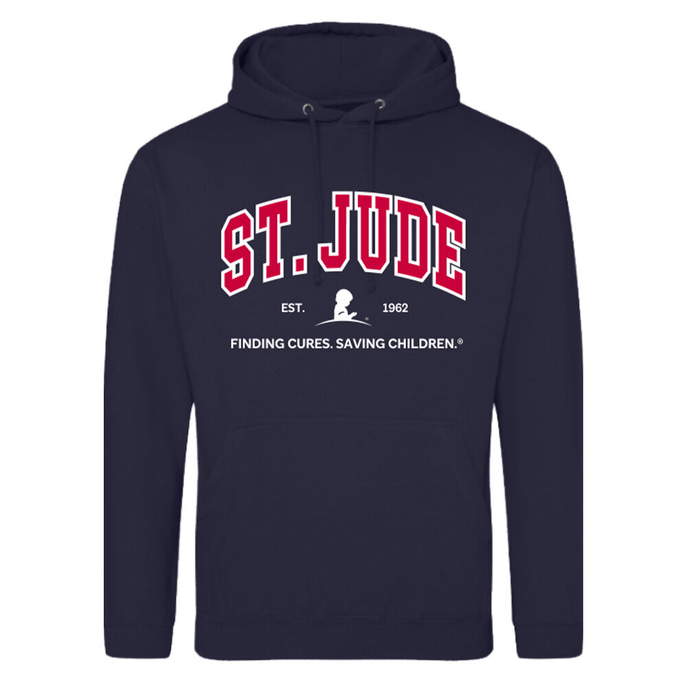 St. Jude Collegiate Puff Print Hoodie – Unisex