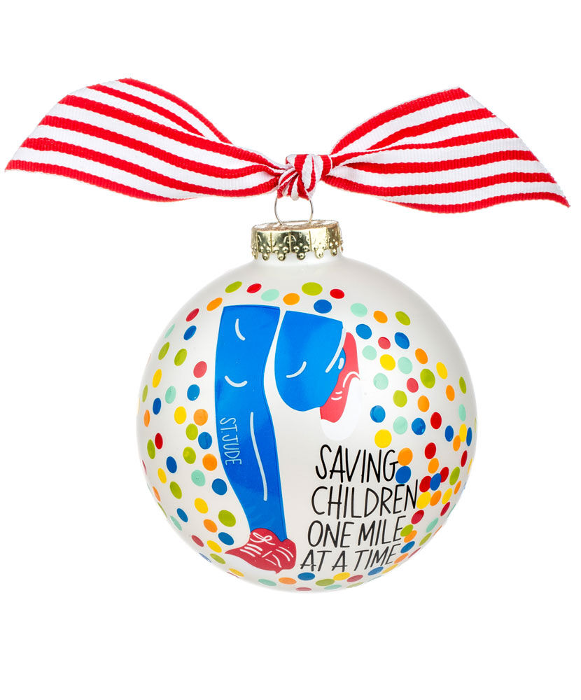 2023 St. Jude Memphis Marathon Ornament by Coton Colors