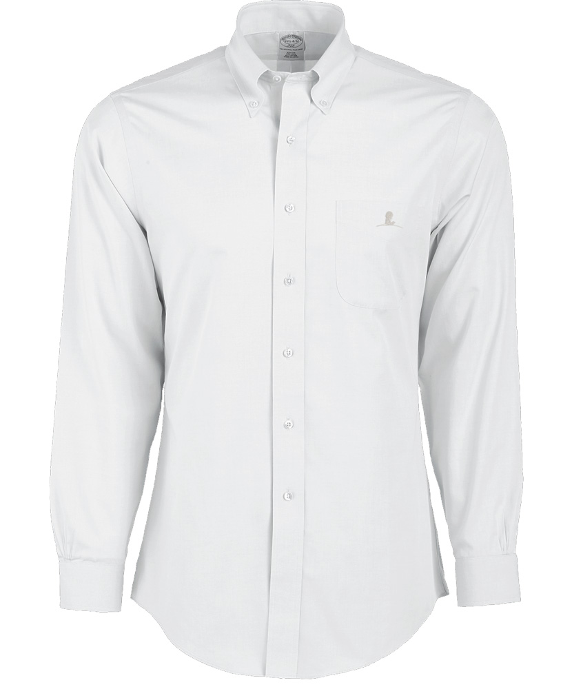 Brooks Brothers White  Long Sleeve Buttun Up St Jude 