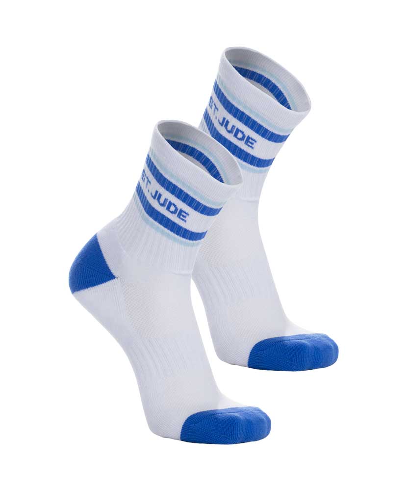 Primary image St. Jude Retro Stripe Crew Socks