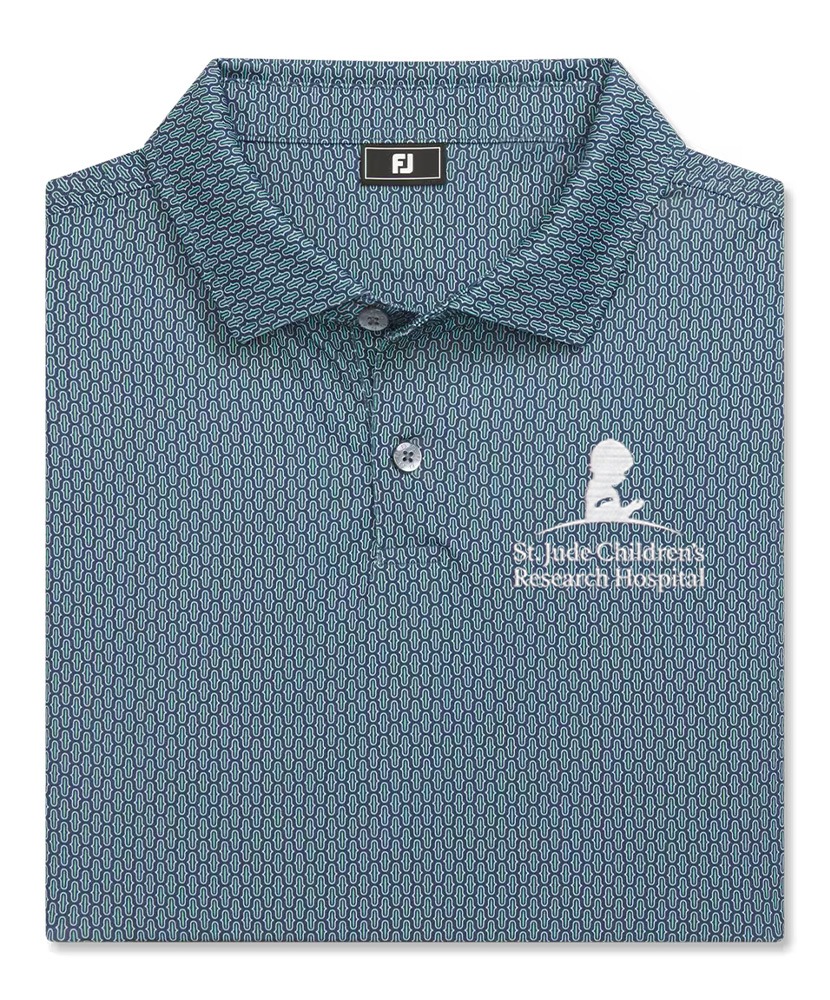 Primary image St. Jude FootJoy Bracket Polo - Navy