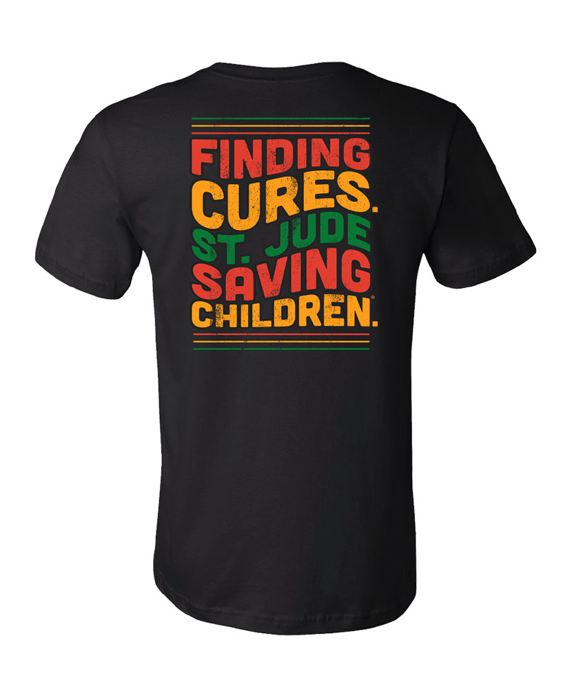 Unisex Finding Cures Wave Font T-Shirt