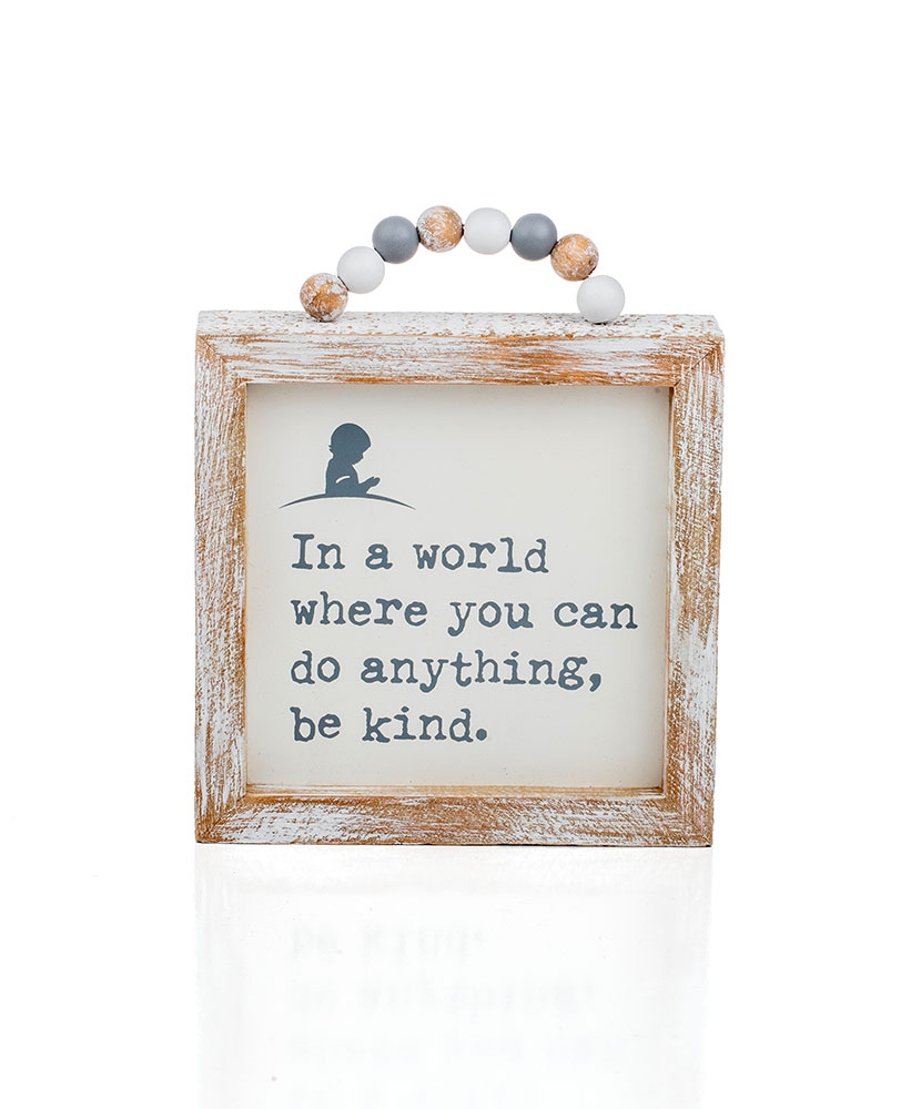 Be Kind Beaded Framed Sign