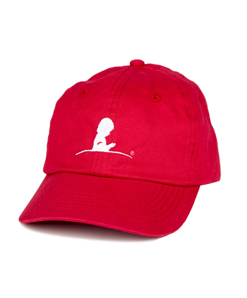 Youth Baseball Cap - Red