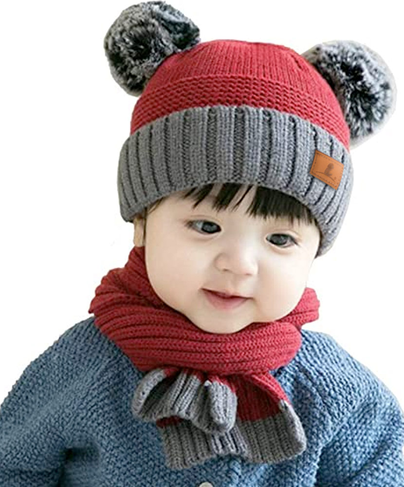 Infant & Toddler Pom Pom Knit Beanie - St. Jude Gift Shop