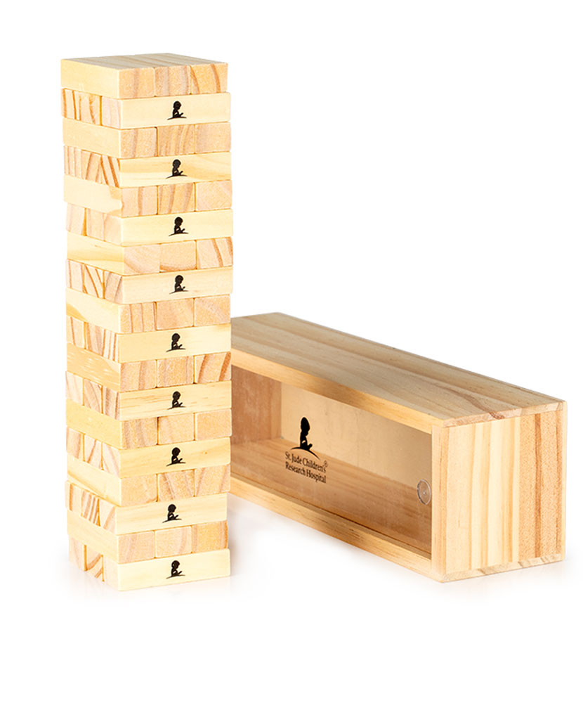 St. Louis Blues Giant Wooden Tumble Tower Game