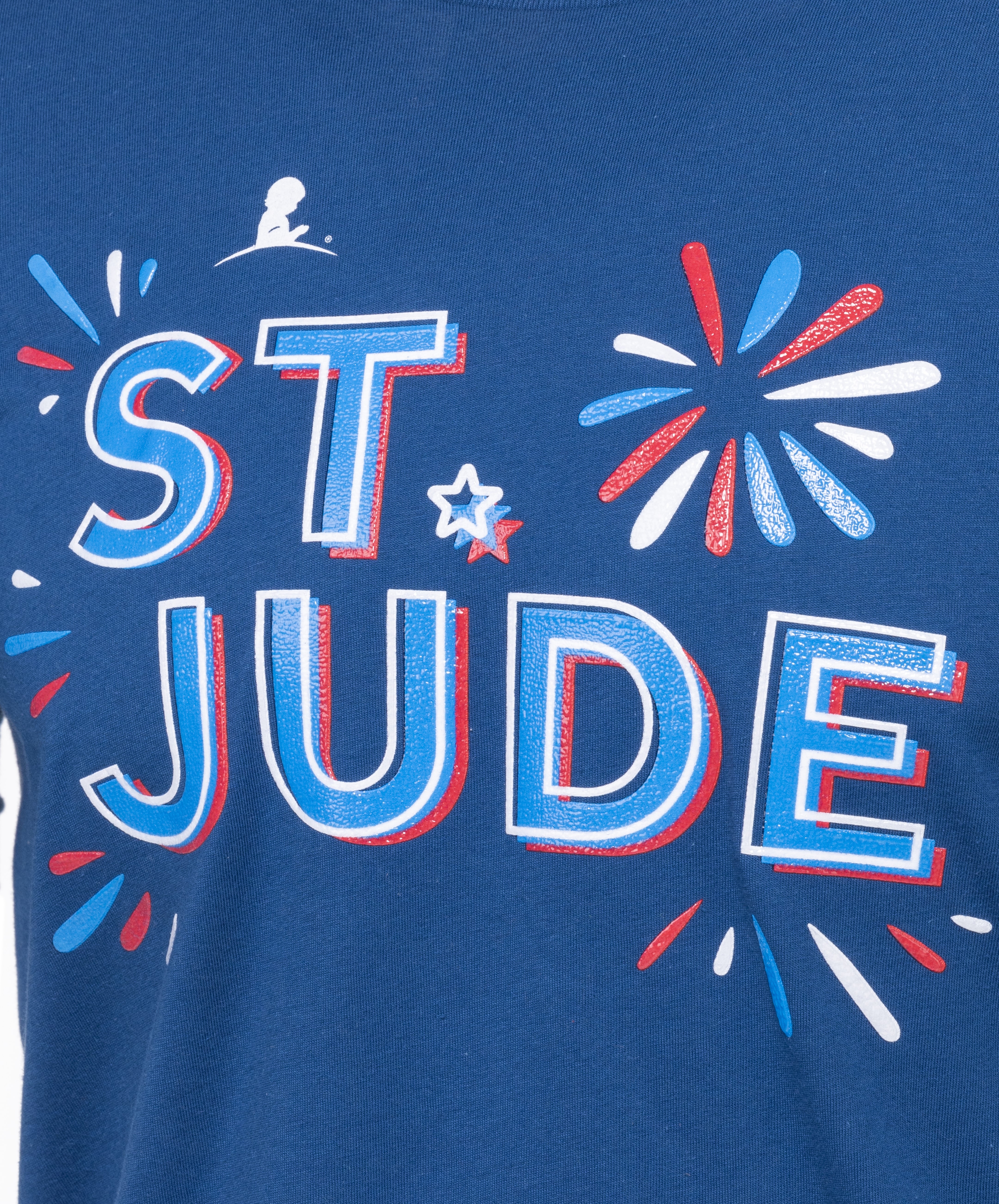 Primary image St. Jude Fireworks Gel Ink T-Shirt
