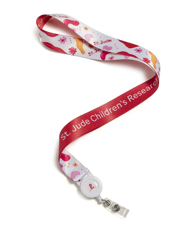 Patient Art Lanyard - Mom of St. Jude Patient Jean