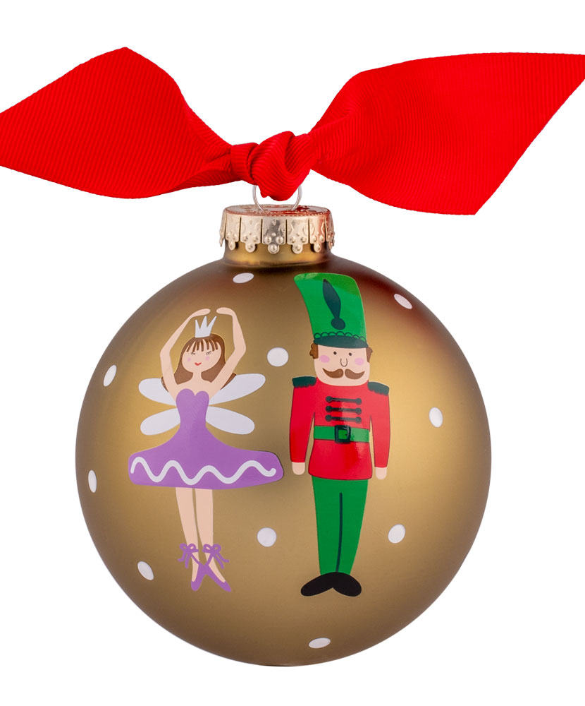 Ballerina & Nutcracker 4″ Ornament St. Jude Gift Shop