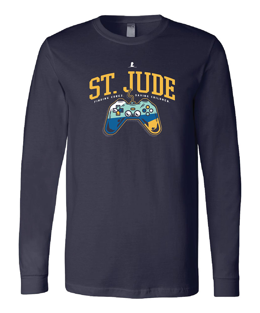 Adult Unisex Game Controller Long Sleeve T-Shirt