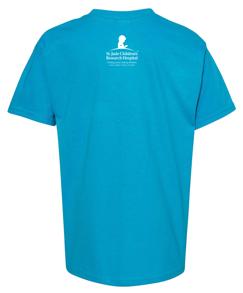 Primary image St. Jude Bee Hopeful Youth T-Shirt - Patient Art Ty