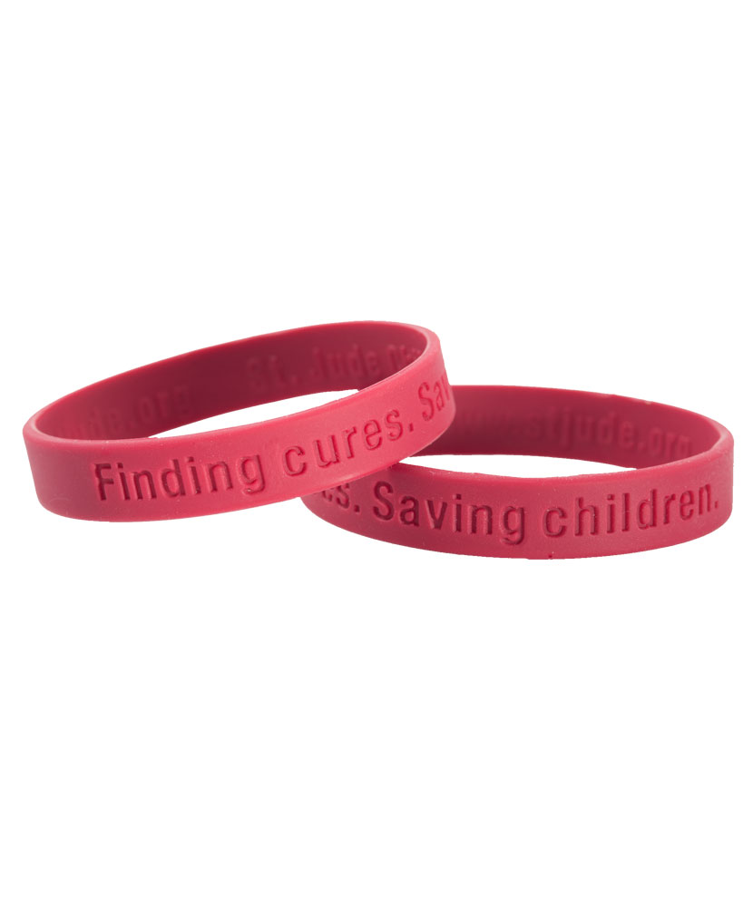 Finding Cures. Saving Children. Silicone Wristband