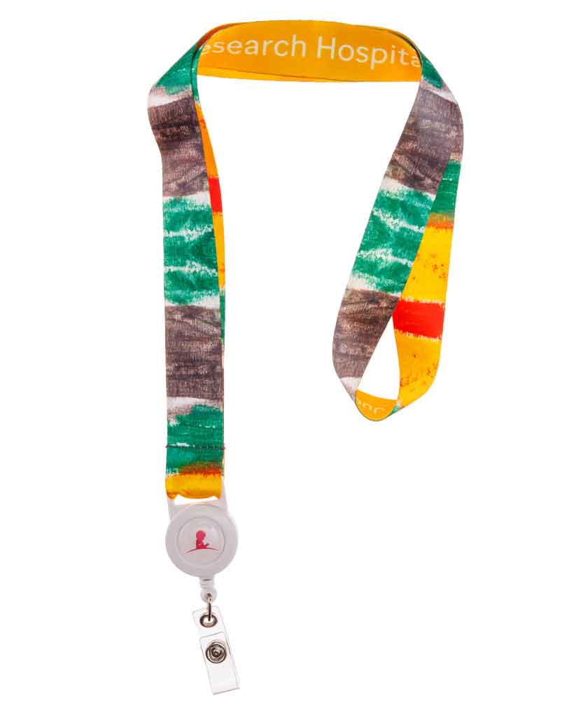 Patient Art Lanyard - Javier