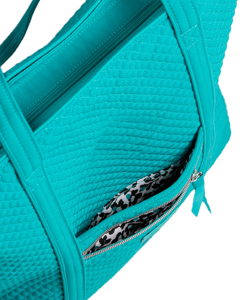 teal tote