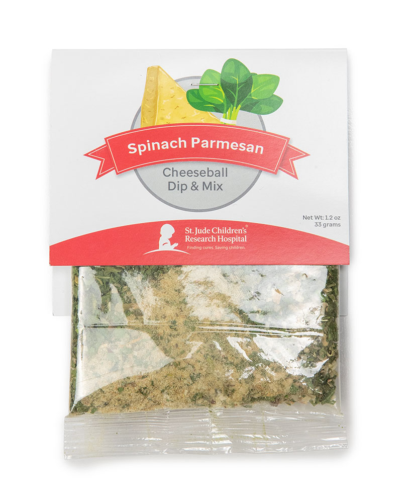 Spinach Parmesan Dip and Cheeseball Mix