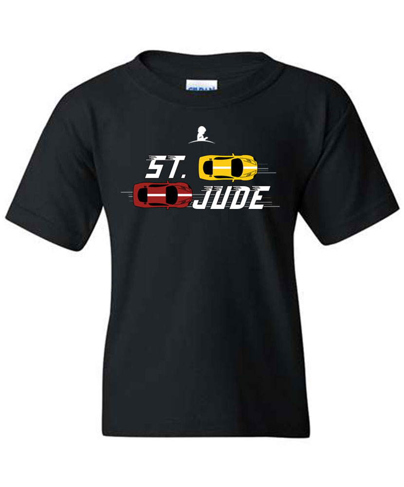 Youth Racecar St. Jude Crew T-Shirt
