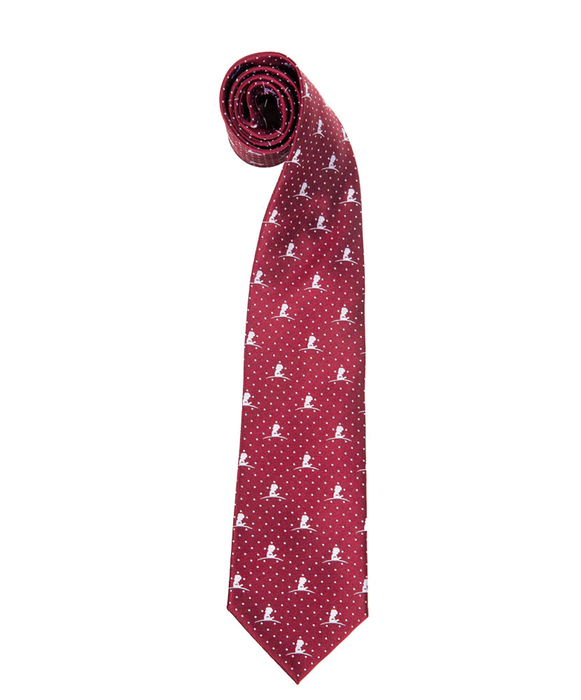 Mini Dot and Logo Tie