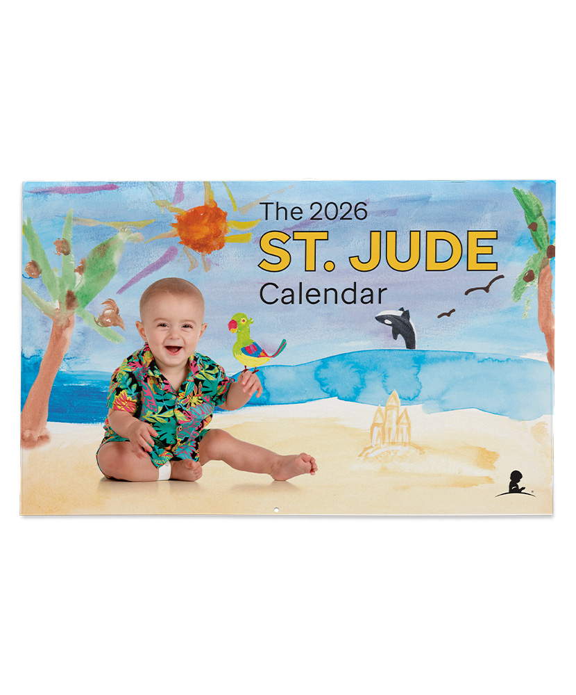 Primary image 2026 St. Jude Patient Art Desk Calendar
