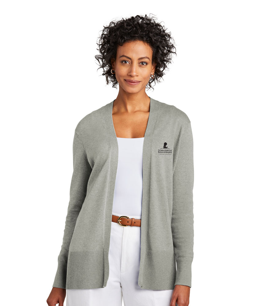 Brooks Brothers® Women's Long Grey Cardigan Sweater - St. Jude