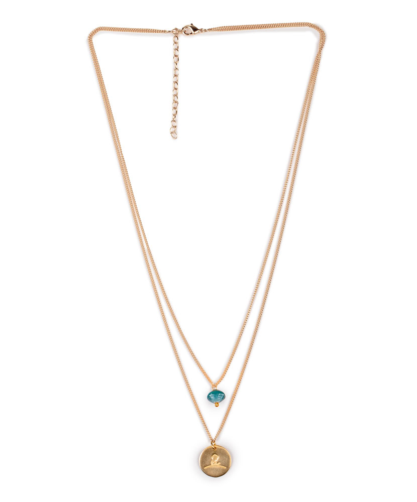 Primary image St. Jude Layered Necklace by Sabrina Soto & 31 Bits