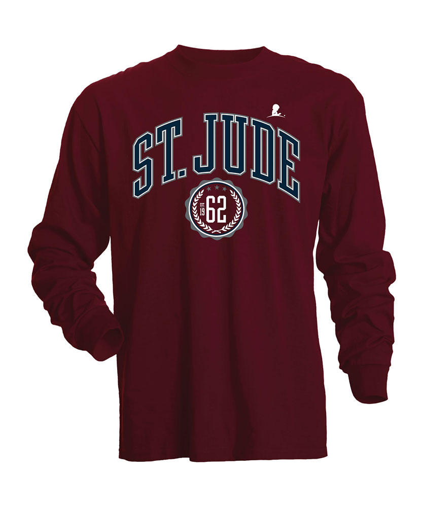 Unisex St. Jude 1962 Leaf Long Sleeve T-Shirt