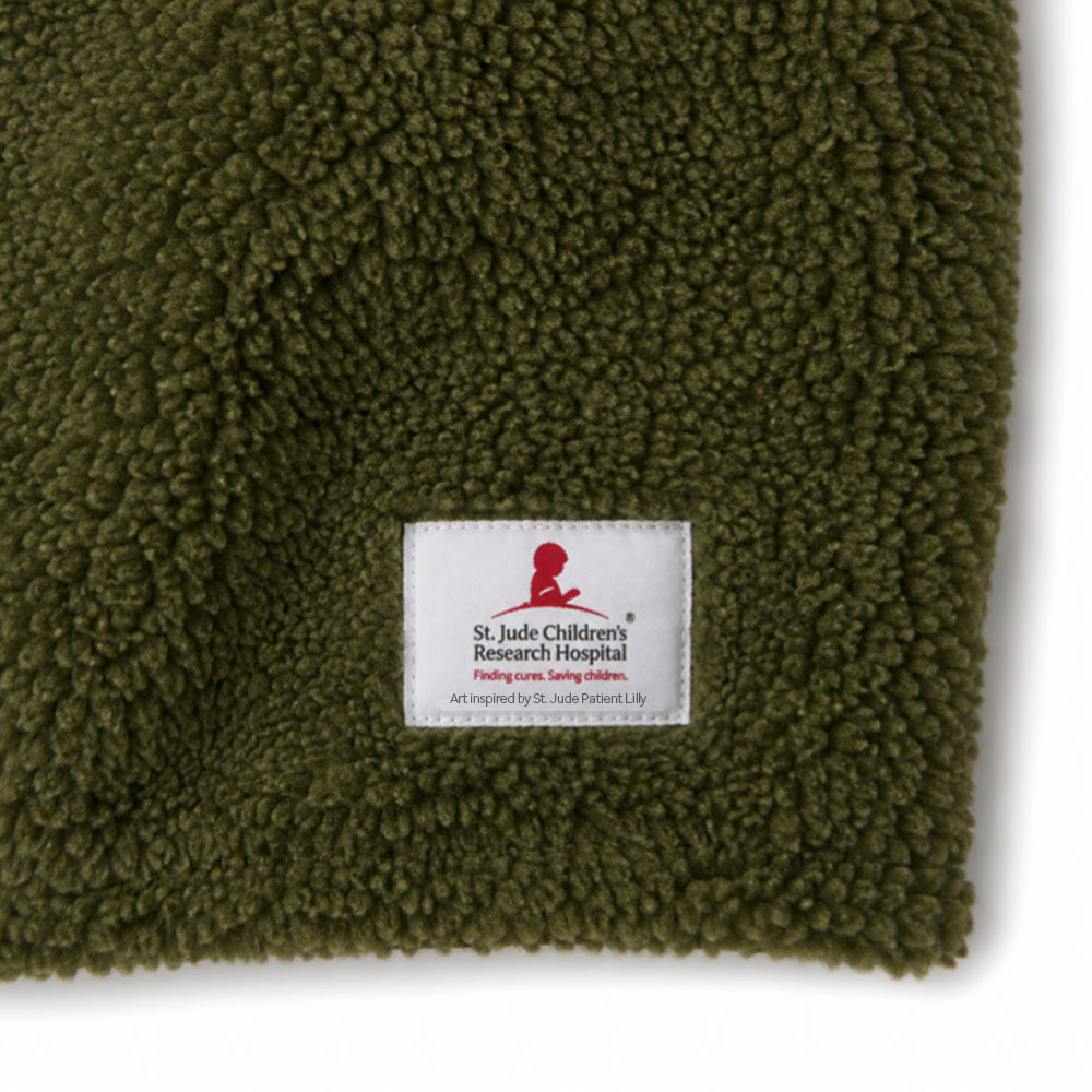 Primary image Patient Art Evergreen Forest Sherpa Pullover &ndash; Unisex