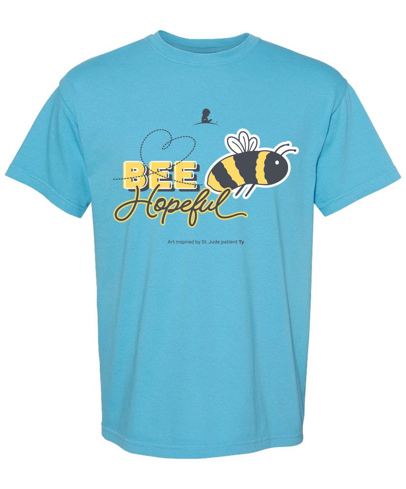 Primary image St. Jude Bee Hopeful T-Shirt - Inspired by St. Jude Ty