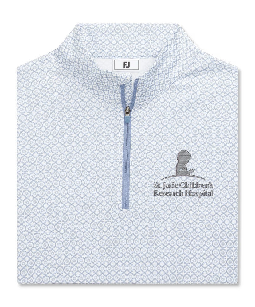 Primary image St. Jude FootJoy Ladies Quarter Zip - Blue Stone