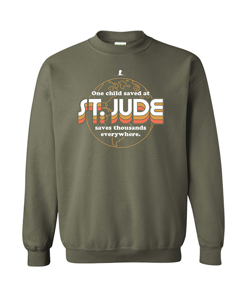 Unisex One Child Save At St. Jude Saves Thousands Everywhere Sweatshirt
