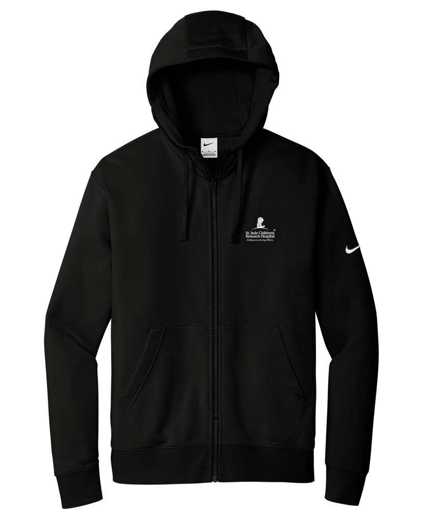 Nike Club Fleece Sleeve Swoosh Full-Zip Hoodie - St. Jude Gift Shop