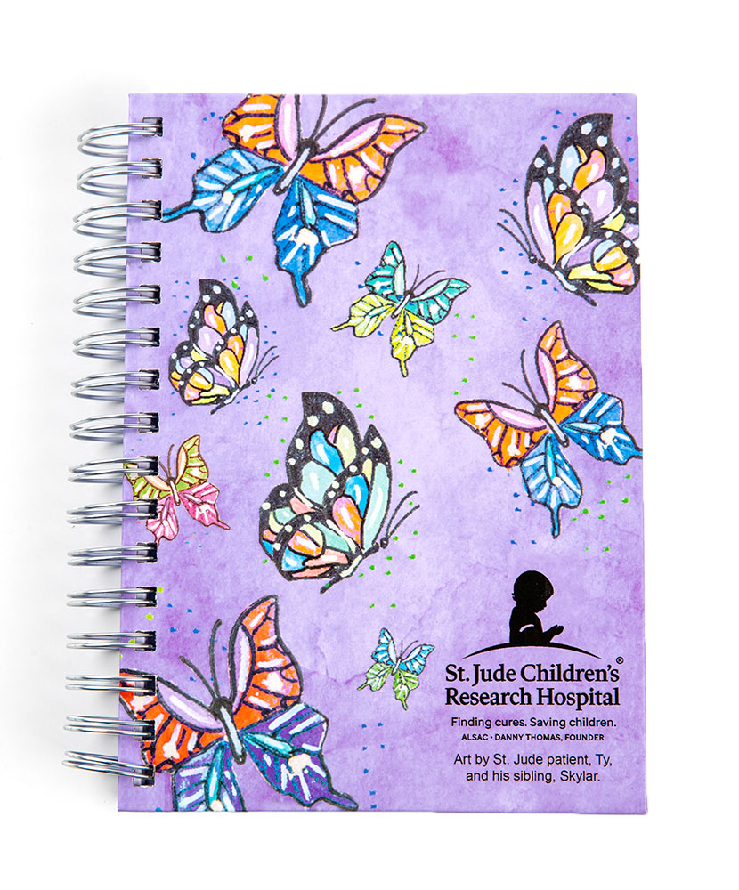 Butterfly Journal - Patient Art Ty and Skylar