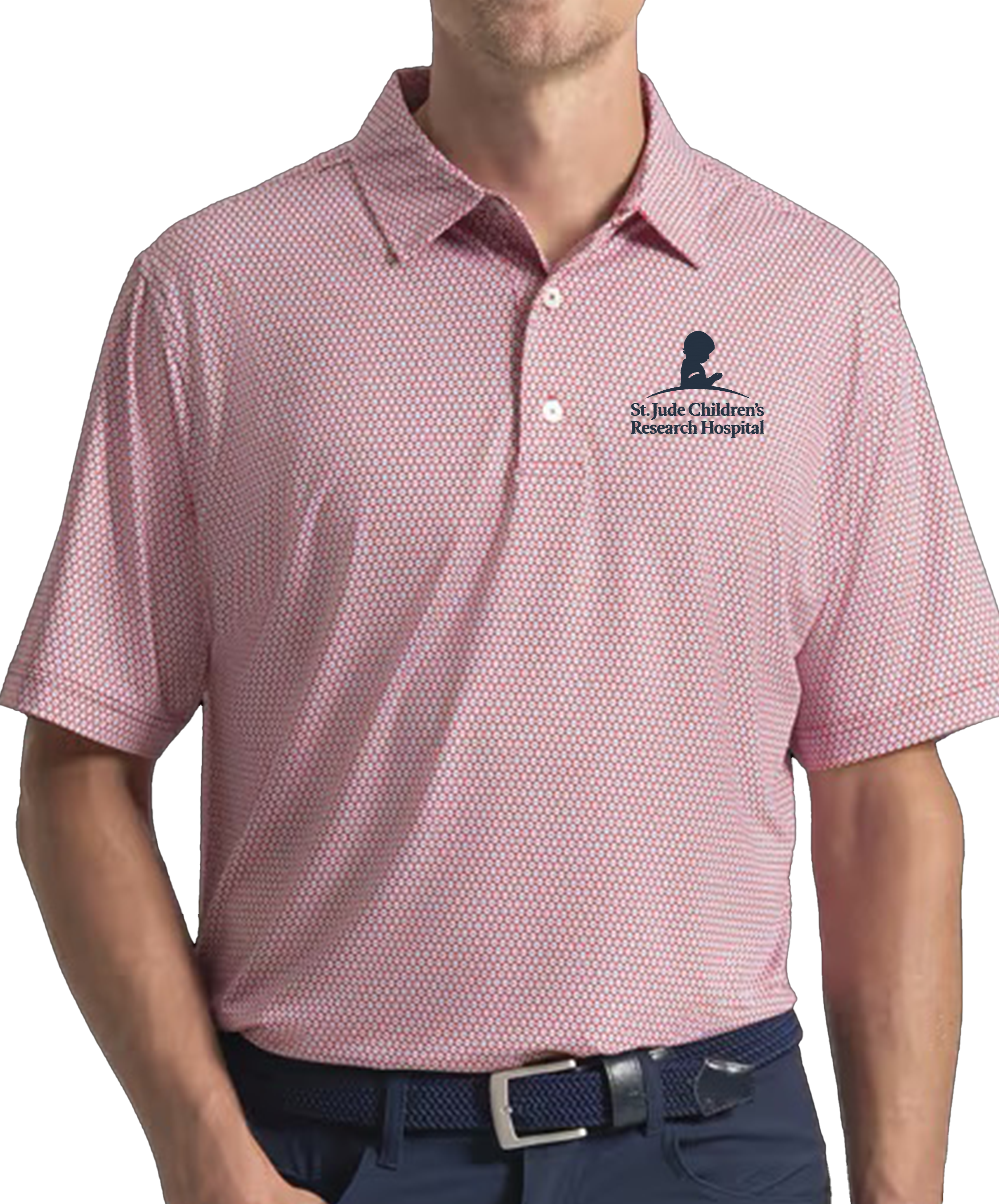 Primary image St. Jude Stellar Lisle Polo - Red