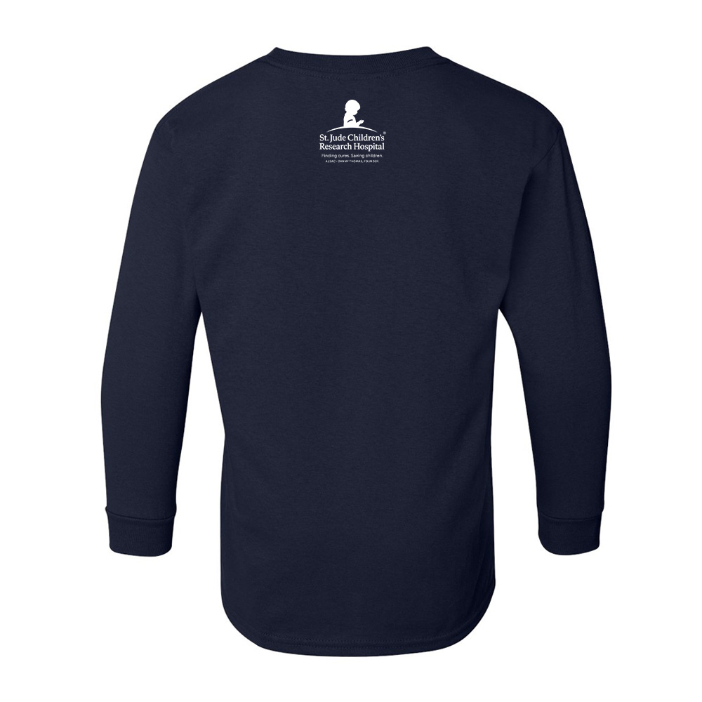 Primary image Mountains of Hope Long Sleeve Youth T-Shirt | Inspired by Patient Art