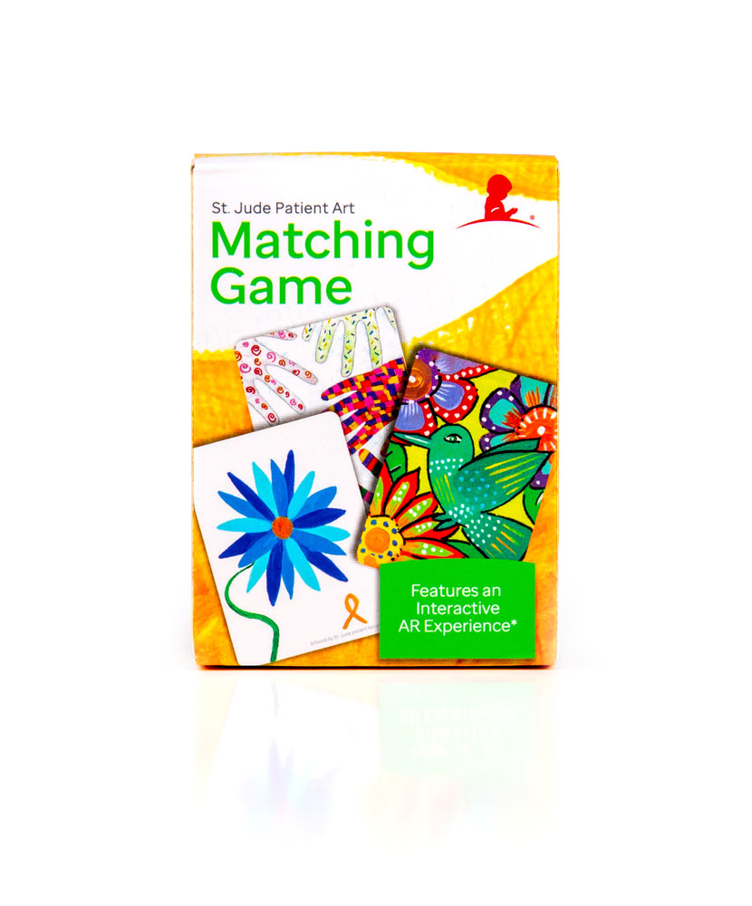 St. Jude Patient Art Matching Card Game - St. Jude Gift Shop