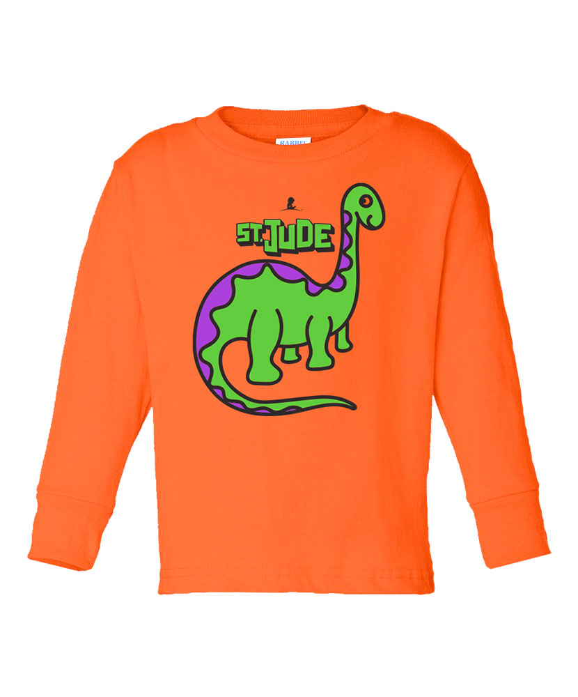 Unisex Toddler Dino Long Sleeve T-Shirt