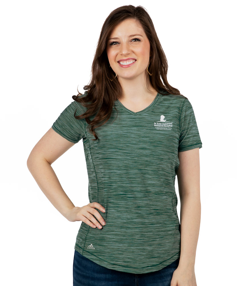 green adidas shirt women's