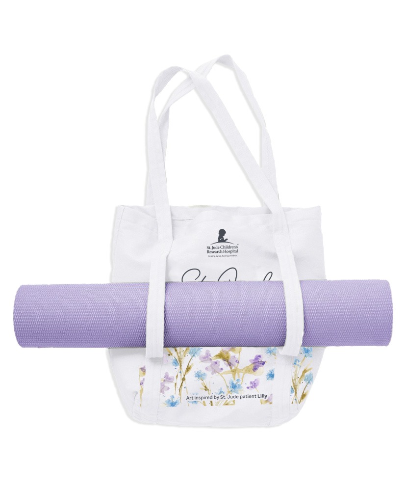Primary image Watercolor Bouquet Yoga Tote﻿ - Inspired by Patient Art