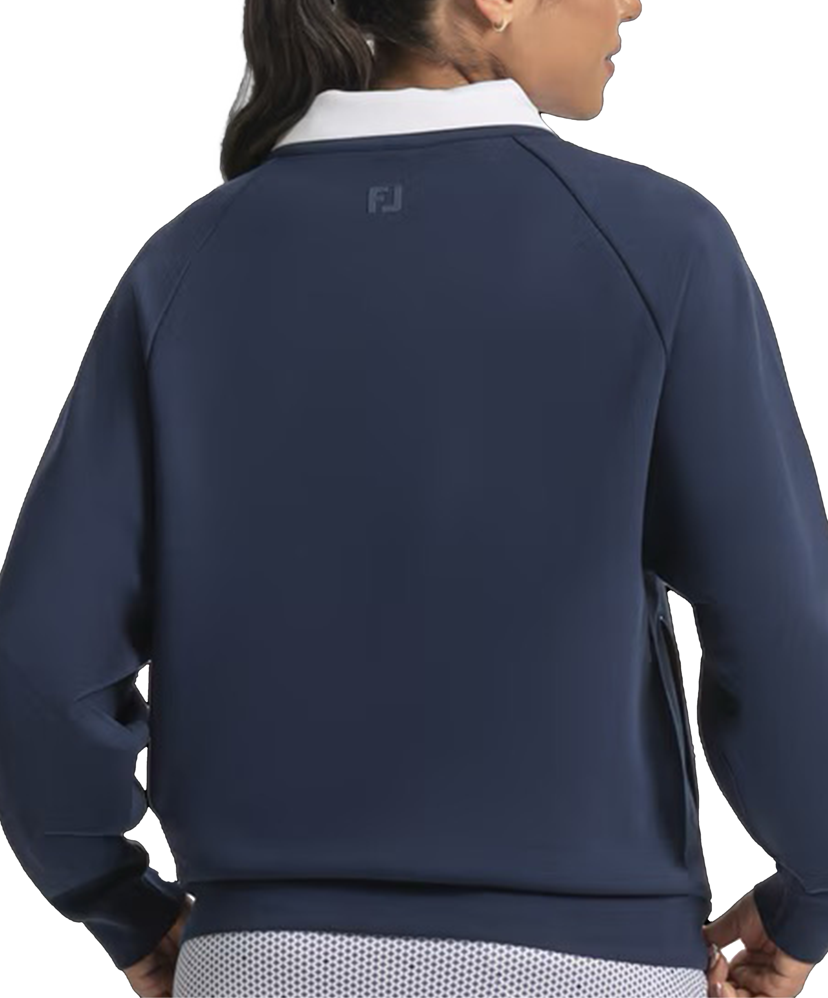 Primary image St. Jude Ladies Crewneck Pullover - Navy