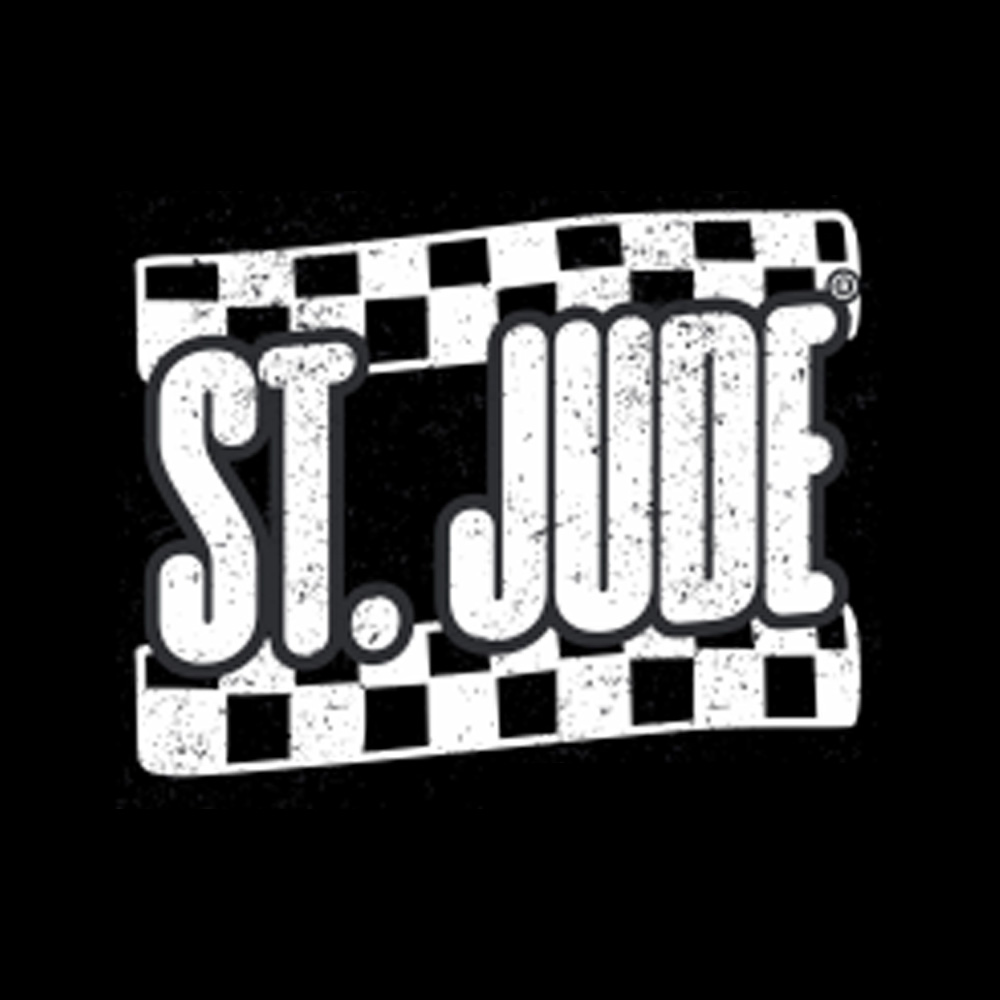 Primary image St. Jude Checkered Full-Zip Youth Hoodie