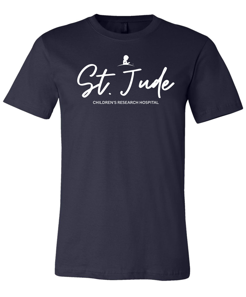Unisex St. Jude Thin Script TShirt St. Jude Gift Shop