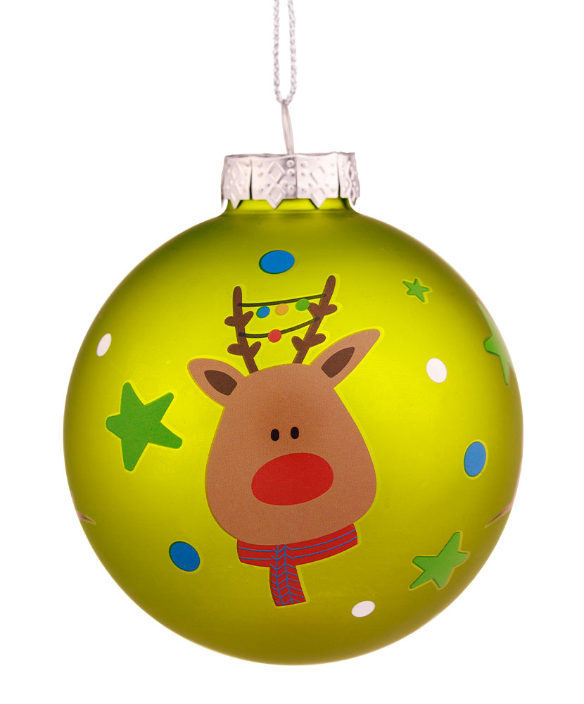 Red Nose Reindeer St. Jude Ornament