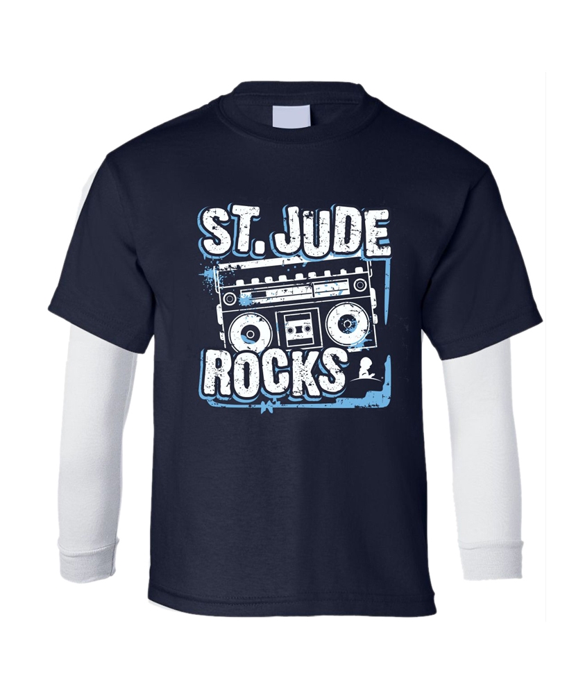 Youth St. Jude Rocks Long Sleeve T-Shirt