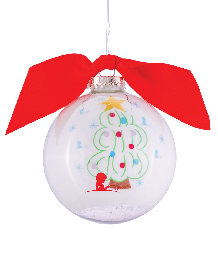 2021 Christmas Tree Confetti Ornament by Coton Colors