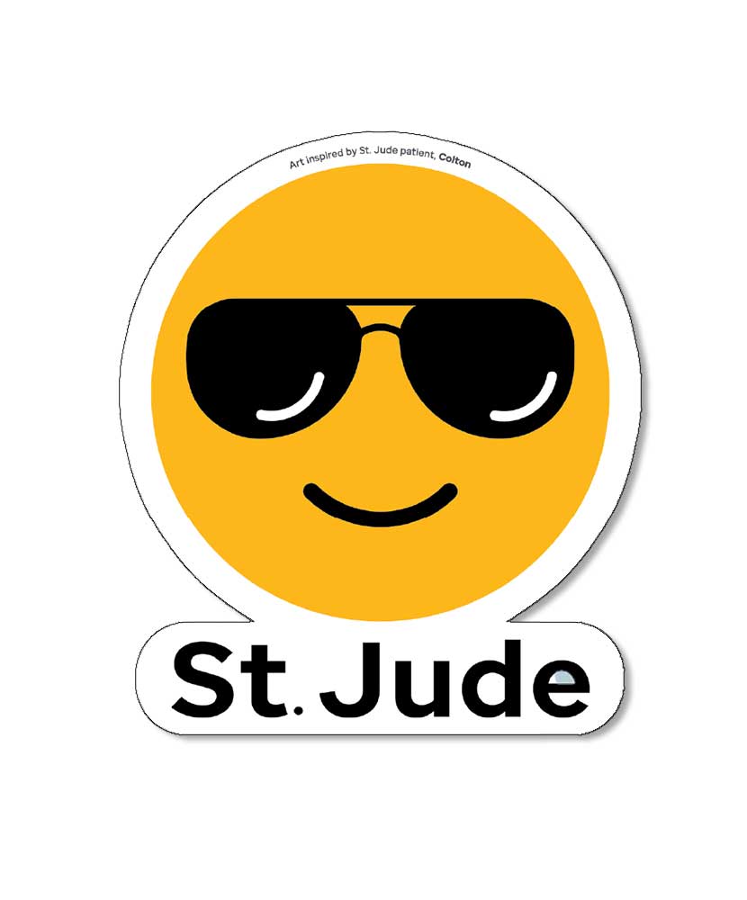 Cool Emoji 3" Vinyl Sticker
