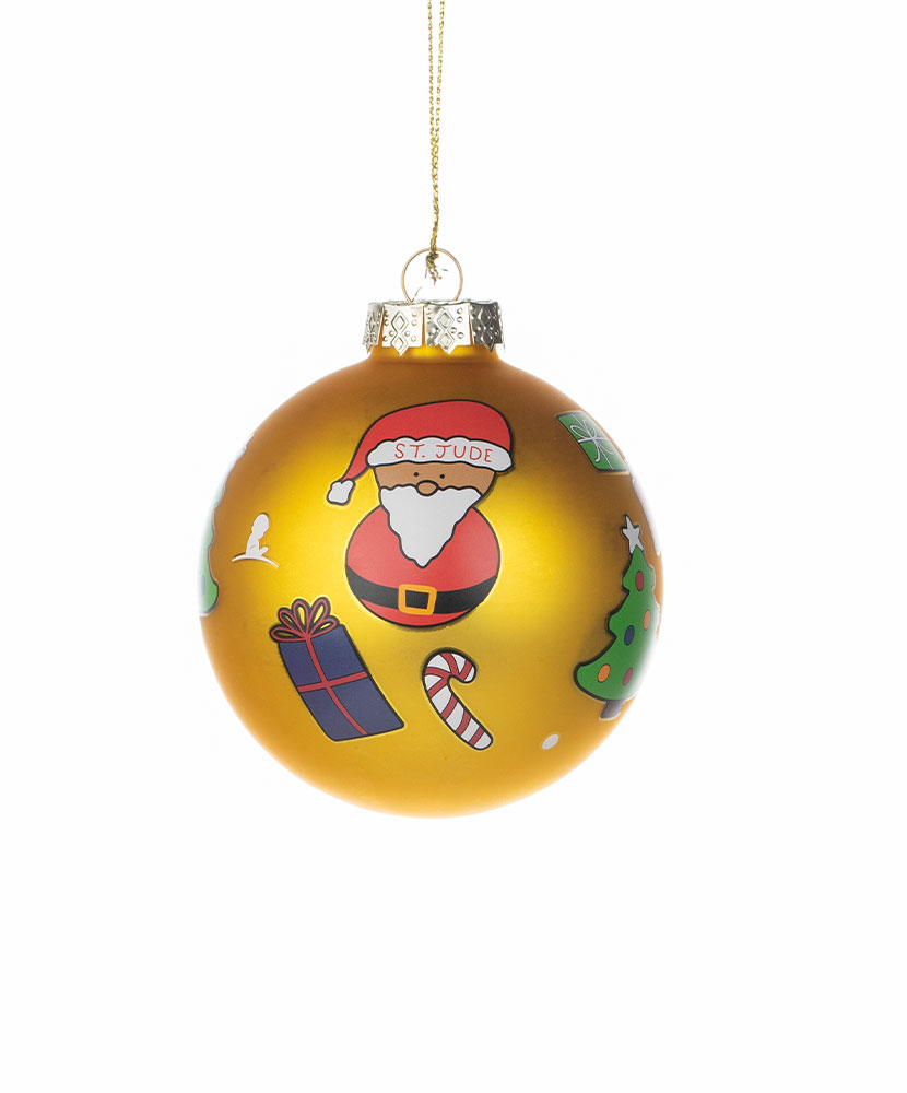 Santa Fun 3 Inch Ornament