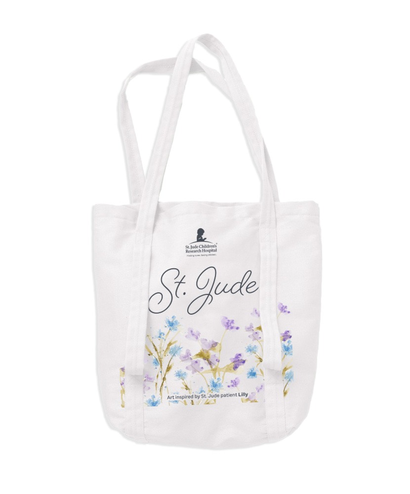 Primary image Watercolor Bouquet Yoga Tote﻿ - Inspired by Patient Art