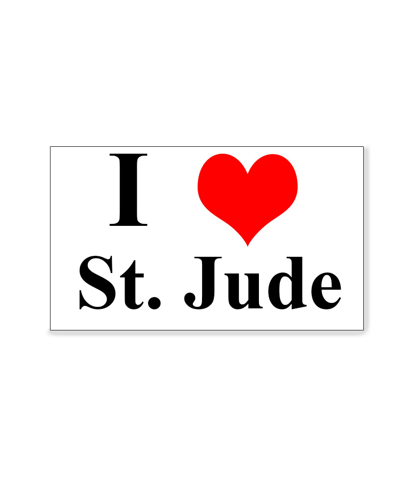 I Love St. Jude  Magnet