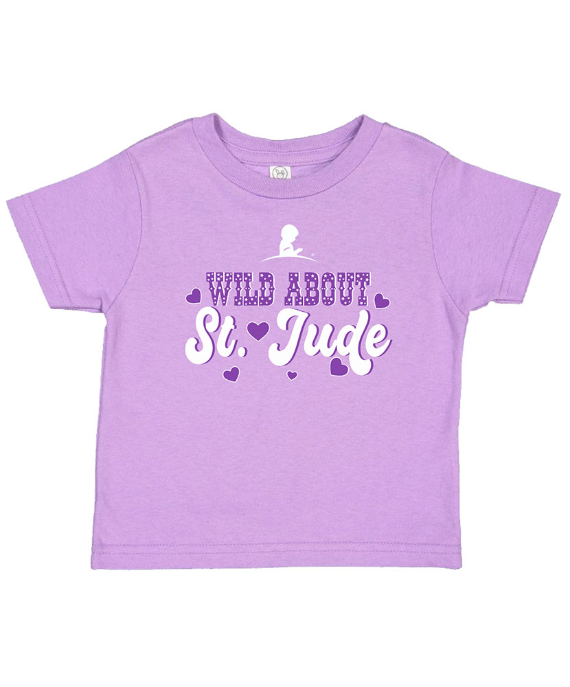 Toddler Girl Wild About St. Jude Crew T-Shirt